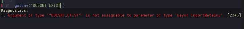 TypeScript type-error